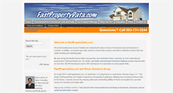 Desktop Screenshot of fastpropertydata.com